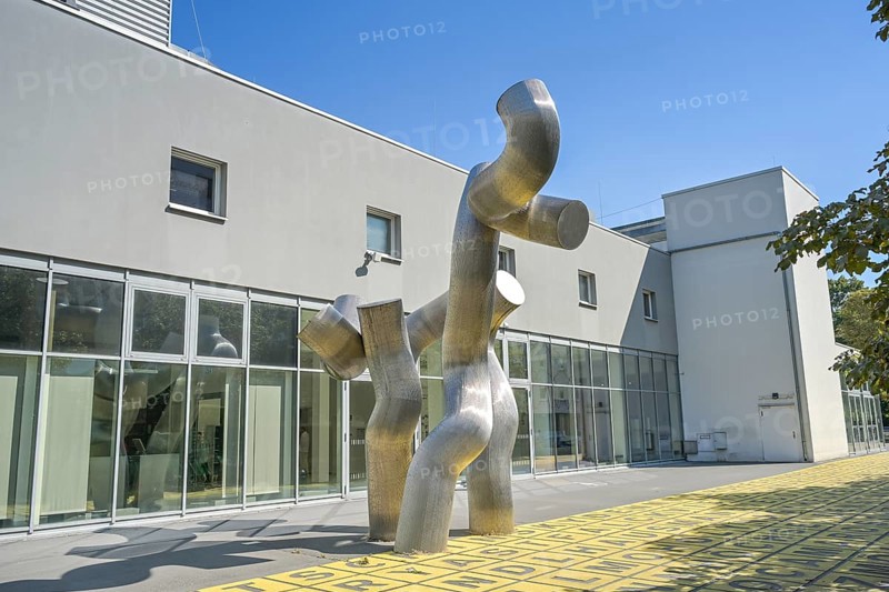 Dreiheit 1992/1993, artwork by artwork by Brigitte and Martin Matschinsky-Denninghoff, Berlinische Galerie, Alte Jakobstraße, Kreuzberg, Berlin, Germany, Europe