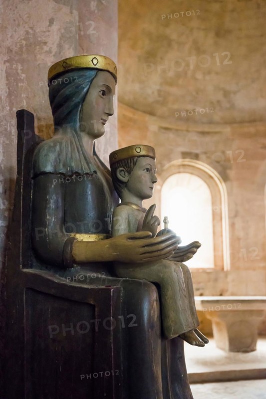 Romanesque Cistercian monastery, Abbaye du Thoronet, Département Var, Provence-Alpes-Côte d'Azur, France, Europe