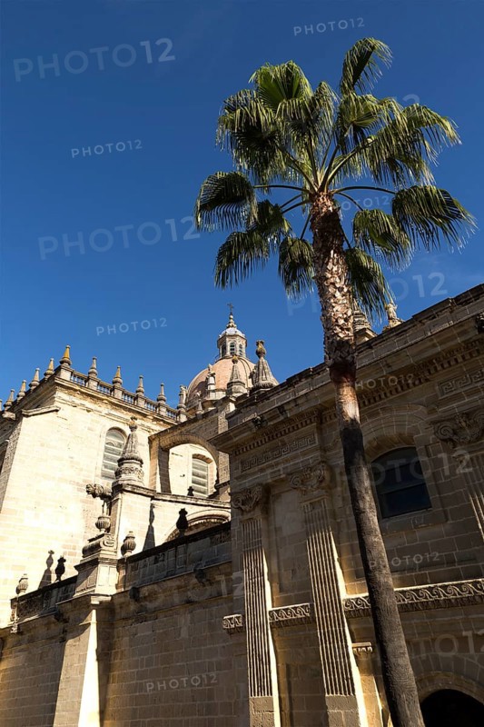 Cathedral church in Jerez de la Frontera, Cadiz province, Spain, Europe