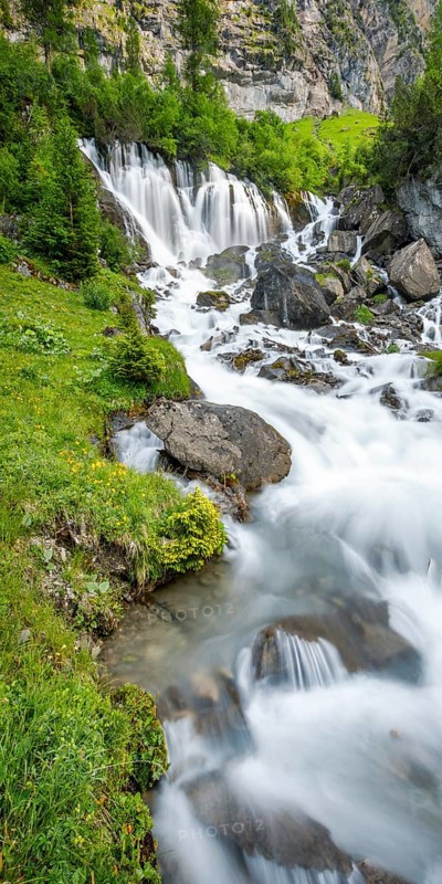 Sieben Brunnen, Simmental, Bern, Switzerland, Europe