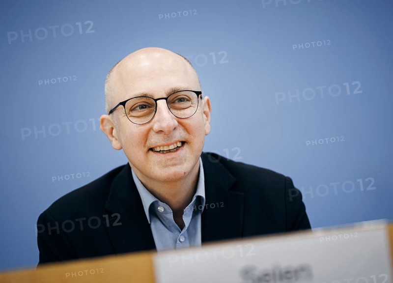 Sinan Selen, Vice President of the Federal Office for the Protection of the Constitution (BfV), recorded during a press conference on the economic protection report at the Federal Press Conference in Berlin, 28 August 2024