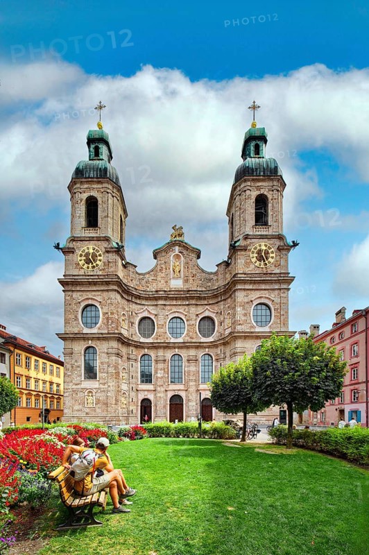 St Jakob's Cathedral, Innsbruck Cathedral, Cathedral, Innsbruck, Tyrol, Austria, Europe
