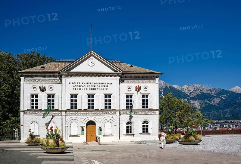 Kaiserjägermuseum, Andreas Hofer Gallery and Tyrolean Hall of Honour at the Tyrol Panorama, Bergisel, Innsbruck, Tyrol, Austria, Europe