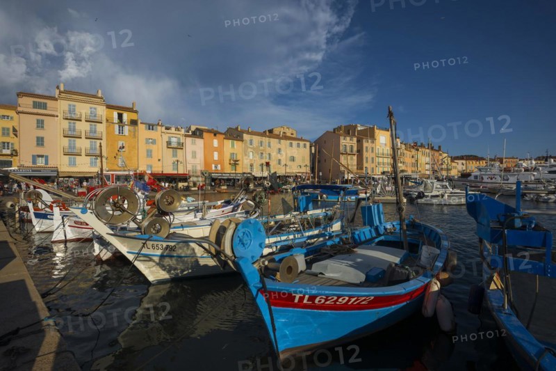 Harbour, St. Tropez, Département Var, Cote d'Azur, Provence-Alpes-Côte d'Azur, South of France, France, Europe