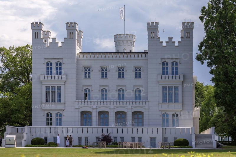 Exclusive hotel on the beach in Heiligendamm, Mecklenburg-Vorpommern, Germany, Europe