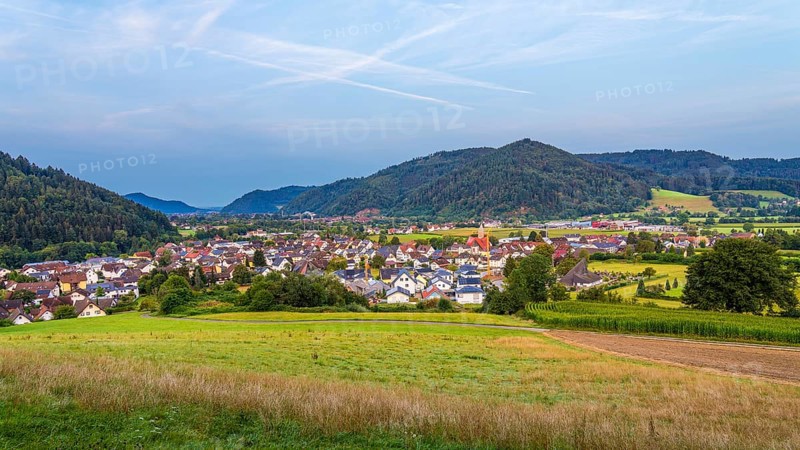 Village, Gutach im Breisgau, Black Forest, Germany, Europe