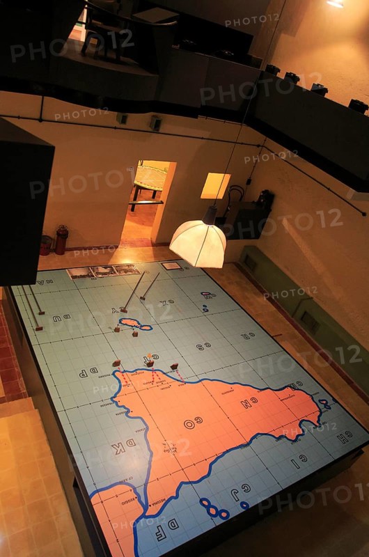 Lascaris War Rooms underground museum, Valletta, Malta, Europe