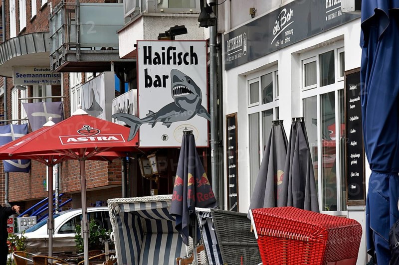 Europe, Germany, Hanseatic City of Hamburg, Altona district, Große Elbstraße, Haifischbar since 1947, Hamburg's quaintest harbour pub, Europe