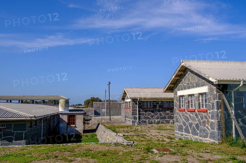 Prison, building, Robben Island, prison island near Cape Town, Cape Town, Western Cape, South Africa, Africa