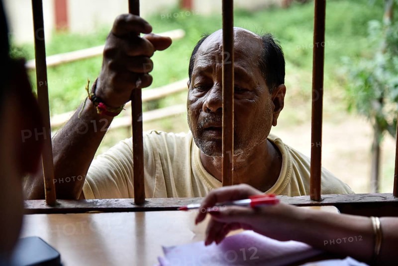 Final Draft of National Register of Citizens of India (NRC) released on July 30, 2018. A man wait to check his name on the final draft of the National Register of Citizens in Guwahati, Assam, India on Monday