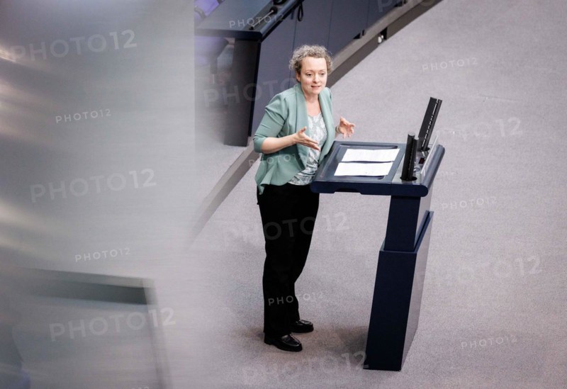 Recorded during a speech on the euro balance sheet in the German Bundestag in Berlin, 22.02.2024.Berlin, 11.04.2024