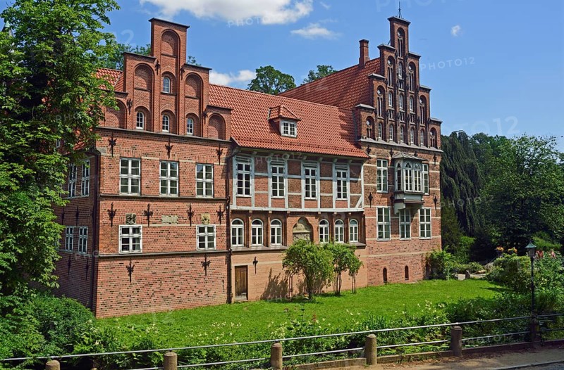 Europe, Germany, Hamburg, Bergedorf district, Bergedorf Castle from the 17th century, only castle in Hamburg, Hamburg, Hamburg, Federal Republic of Germany, Europe
