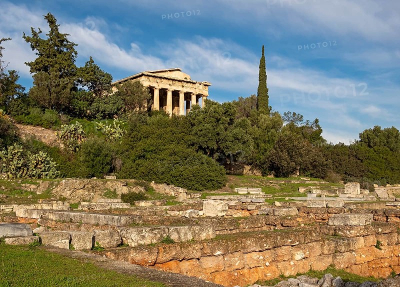 Temple of Hephaestus, Ancient Agora of Athens, Greece, Europe