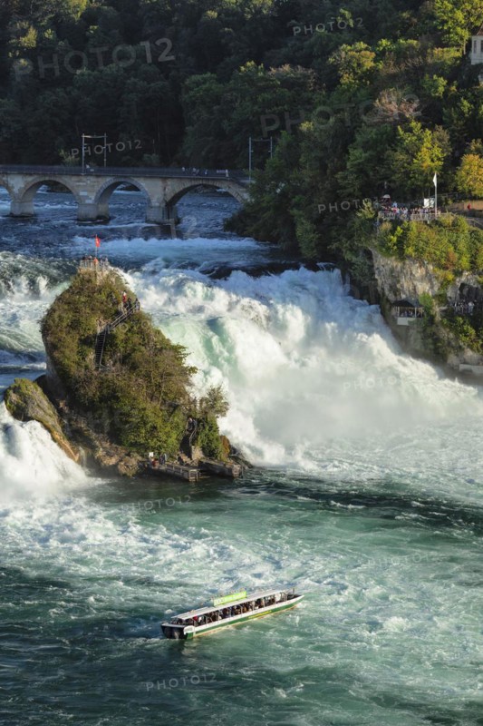 Rhine Falls of Schaffhausen, Neuhausen near Schaffhausen, Switzerland, Neuhausen, Canton of Schaffhausen, Switzerland, Europe