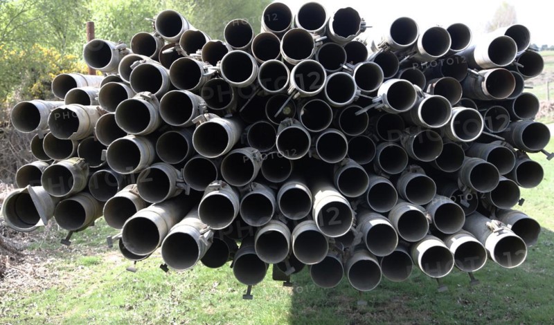 Tube piping of irrigation pipes