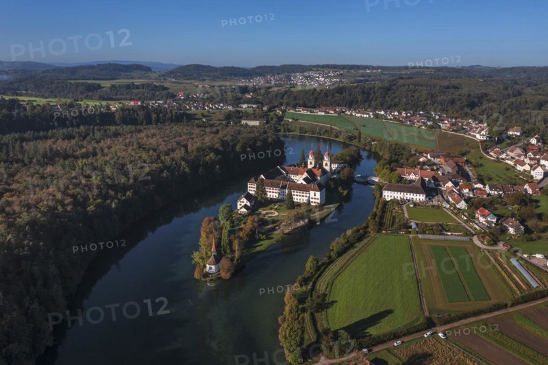 Rheinau Abbey Church, Rheinau, Canton of Zurich, Switzerland, Rheinau, Canton of Zurich, Switzerland, Europe