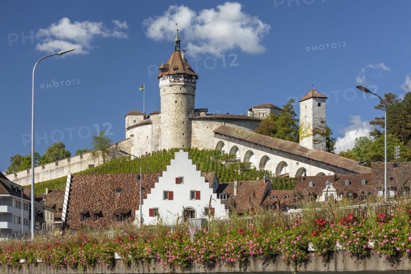 Munot Fortress, Schaffhausen, Switzerland, Schaffhausen, Canton of Schaffhausen, Switzerland, Europe