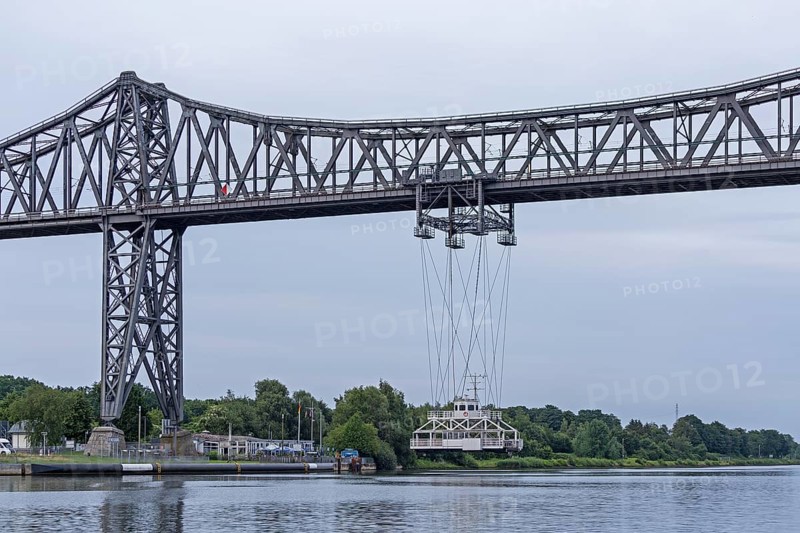 High bridge, transporter bridge, Kiel Canal, Rendsburg, Schleswig-Holstein, Germany, Europe