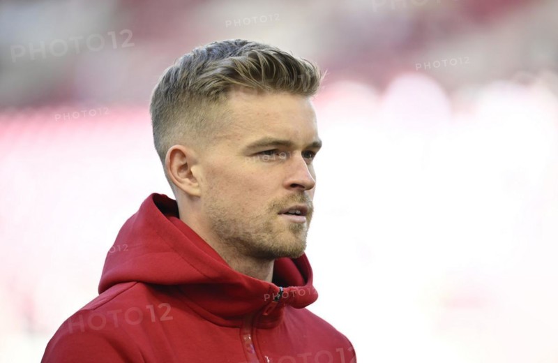 Maximilian Mittelstädt VfB Stuttgart (07) Portrait, MHPArena, MHP Arena Stuttgart, Baden-Württemberg, Germany, Europe
