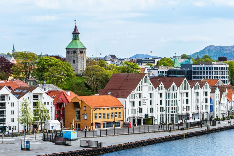 View of STAVANGER, FjordSailing, Stavanger, Boknafjorden, Norway, Europe