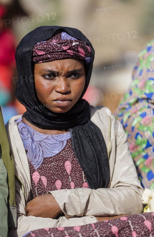 Portrait of a woman in the community of Maraban Dare, in Plateau state, 07/02/2024