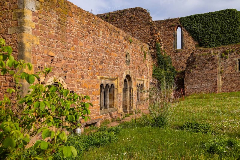 At the end of the 12th century, Dietrich the Afflicted, Margrave of Meissen, donated a convent in Meissen to the Benedictine nuns, which was consecrated to the Holy Cross. Its buildings were initially located between Burgberg and the Elbe on the site of a former moated castle. In 2004, the Hahnemann Centre undertook further renovation work on the buildings. Today it serves as a venue for events and has an extensive monastery garden, Meissen, Saxony, Germany, Europe