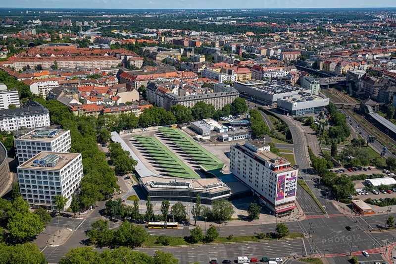 Central bus station ZOB, Messedamm, Westend, Charlottenburg, Berlin, Germany, Europe