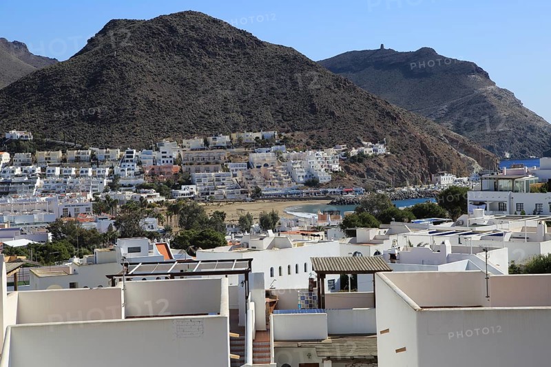 San José the main resort town in Cabo de Gata natural park, Almeria, Spain, Europe