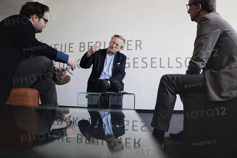 Peter Brandt, recorded during an interview at the NBR office in Berlin. 09.05.2022