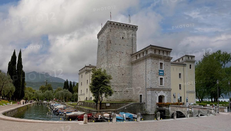 Medieval Rocca Fortress and Museum, Riva del Garda, Lake Garda North, Trento, Trentino-Alto Adige, Italy, Europe