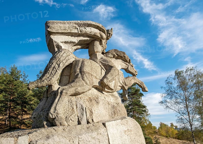Statue of Georgi Benkovski, Koprivshtitsa, Bulgaria, Europe