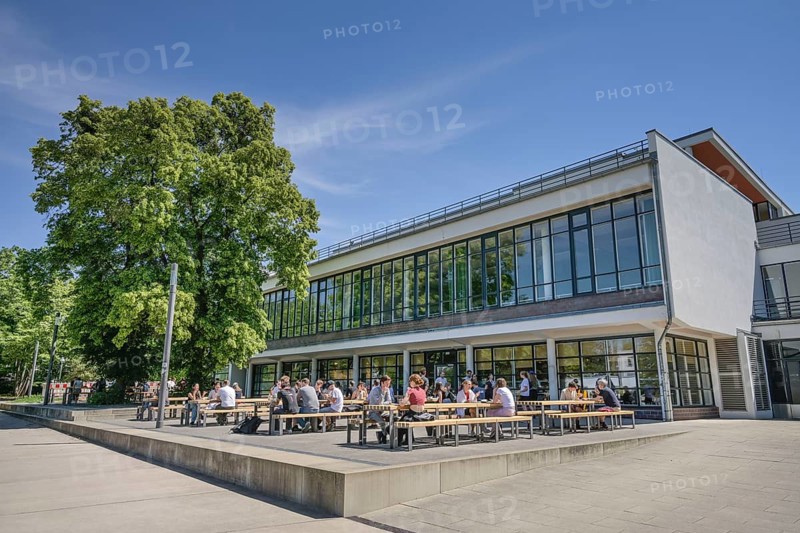 Veggie No. 1 canteen, Freie Universität, Van't-Hoff-Straße, Dahlem, Steglitz-Zehlendorf, Berlin, Germany, Europe