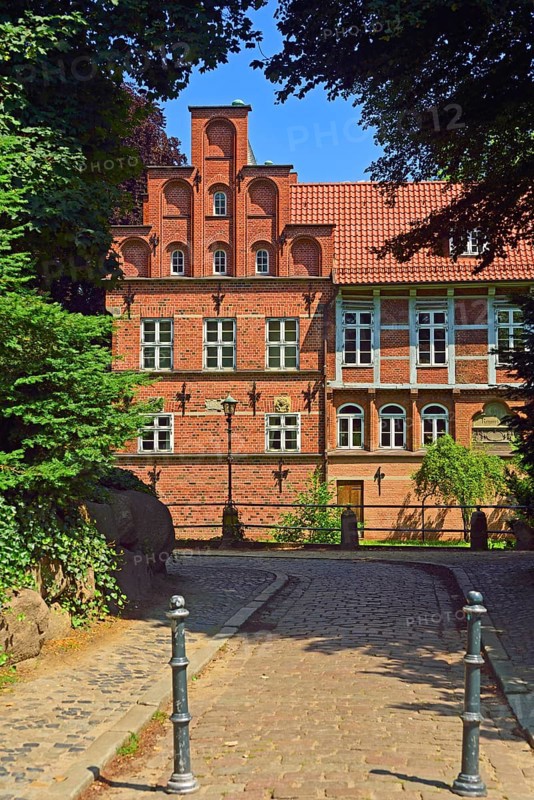 Europe, Germany, Hamburg, Bergedorf district, Bergedorf Castle from the 17th century, only castle in Hamburg, Hamburg, Hamburg, Federal Republic of Germany, Europe
