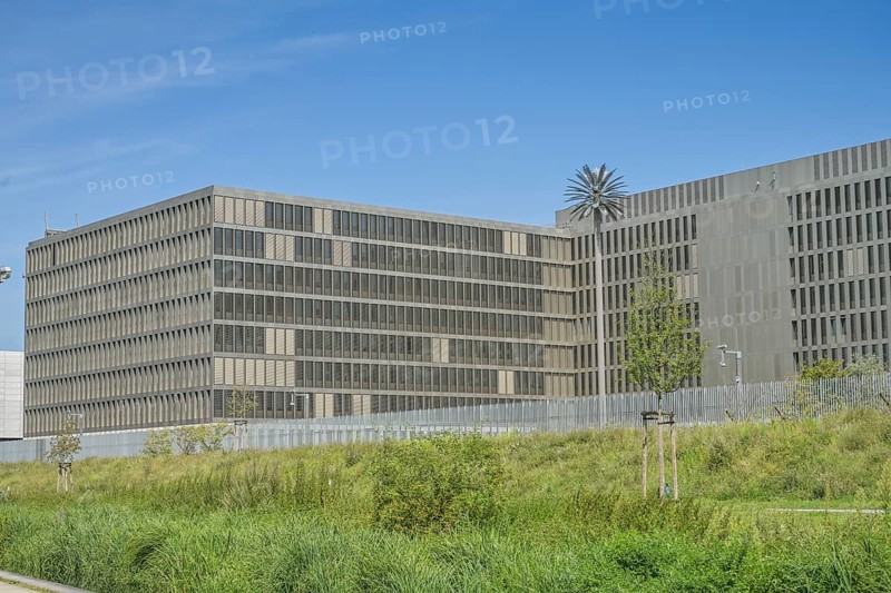 Federal Intelligence Service, rear side, Südpankepark, Mitte, Berlin, Germany, Europe