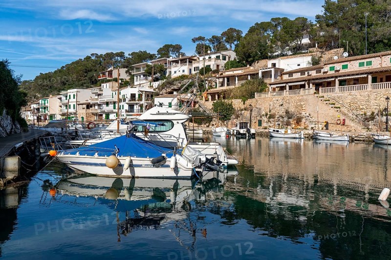 The fishing village of Cala Figuera, on the south-east coast, Majorca, Spain, Europe
