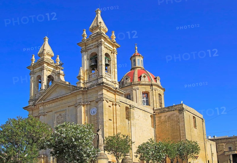 Church of St Margaret, Sannat, island of Gozo, Malta, Europe