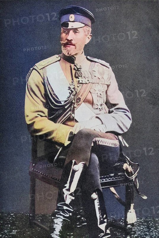 Grand Duke Nicholas, Nikolai Nikolayevich Romanov, 1856-1929, Russian general during the First World War, Historical, digitally restored reproduction from a 19th century original, Record date not stated