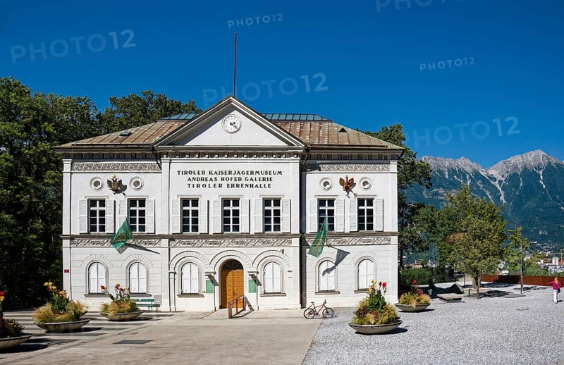 Kaiserjägermuseum, Andreas Hofer Gallery and Tyrolean Hall of Honour at the Tyrol Panorama, Bergisel, Innsbruck, Tyrol, Austria, Europe