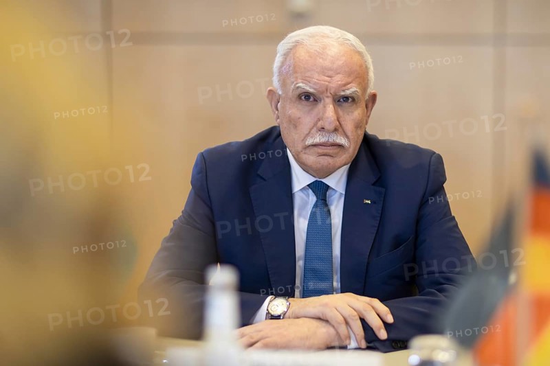 Riad Malki, Foreign Minister of the Palestinian Authority. Berlin, 12.02.2024. Photographed on behalf of the Federal Ministry for Economic Cooperation and Development