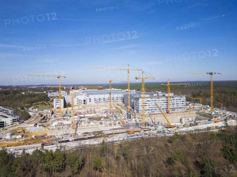 New semiconductor plant in Dresden, Dresden, Saxony, Germany, Europe