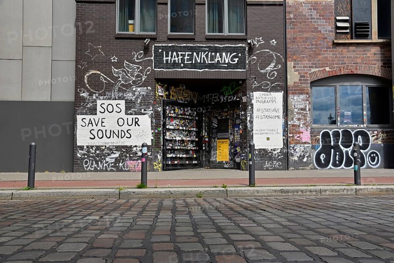 Europe, Germany, Hanseatic City of Hamburg, Altona district, Große Elbstraße, Hafenklang, cultural and music venue, the former harbour railway building, Europe