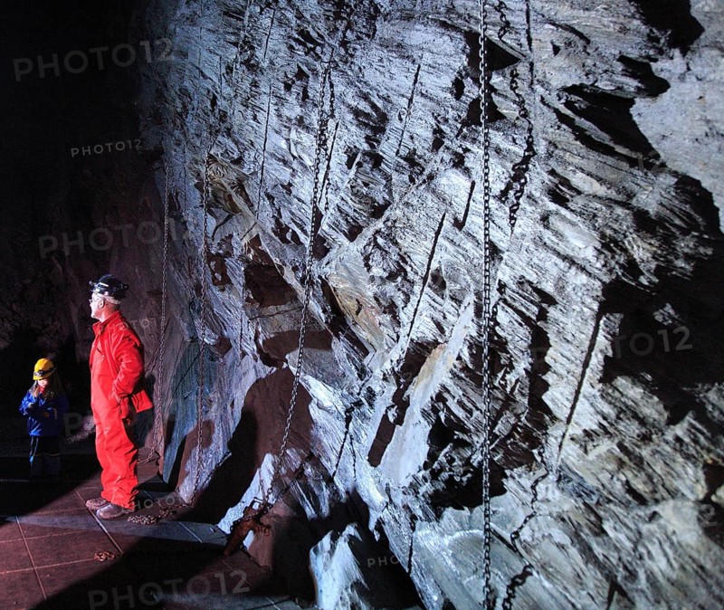 Llechwedd slate mine tourist attraction, Blaenau Ffestiniog, Gwynedd, north Wales, UK
