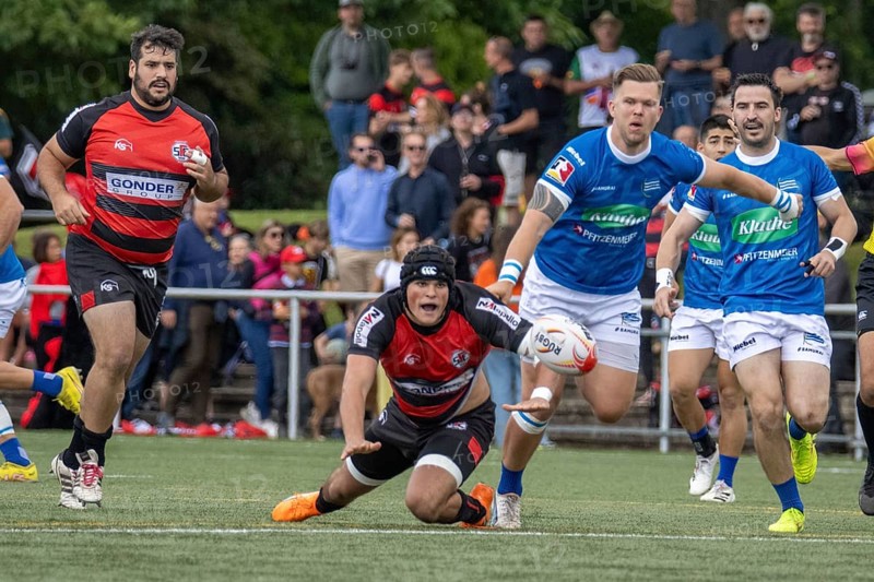Heidelberg, 15.06.2024, Rugby 1st Bundesliga, 2023/24 season, final for the German championship: SC Frankfurt 1880 against SC Neuenheim