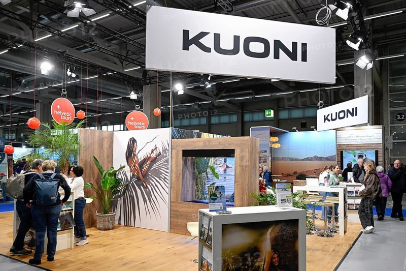 Kuoni Travel exhibition stand