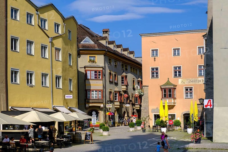Upper town square, Hall in Tyrol, Inntal, Tyrol, Austria, Europe