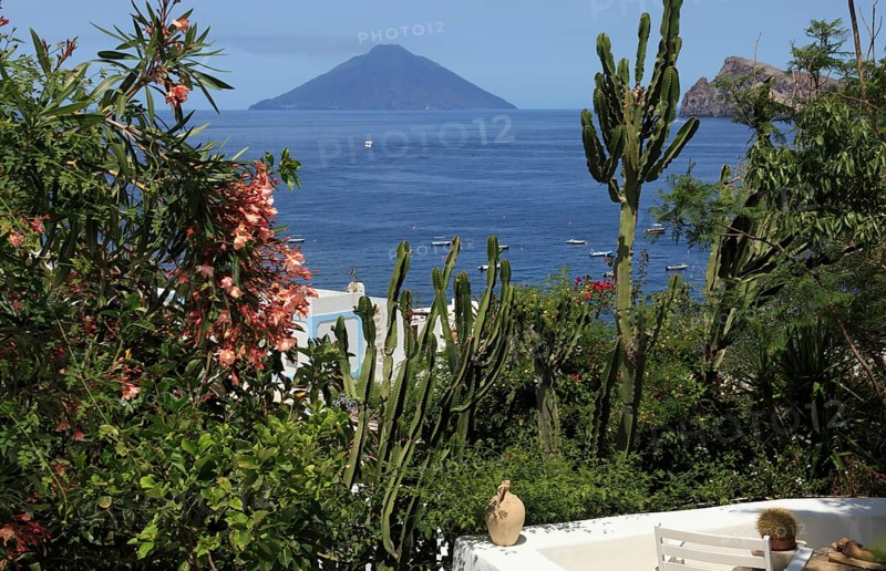 Island of Panarea, Lipari archipelago, behind the island of Stromboli, Lipari archipelago, Sicily, Italy, Europe