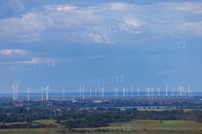 Wind farm near Brottewitz, Liebschützberg, Liebschütz, Saxony, Germany, Europe