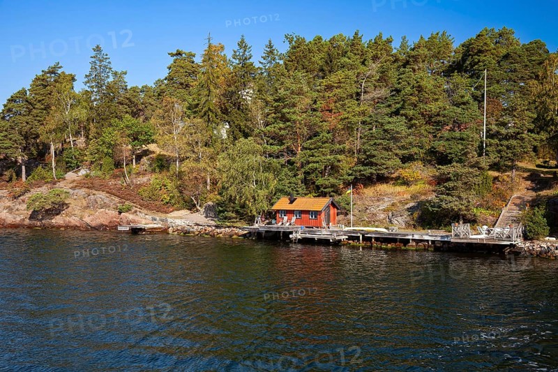 Archipelago island, Stockholm archipelago, Stockholm, Sweden, Scandinavia, Europe