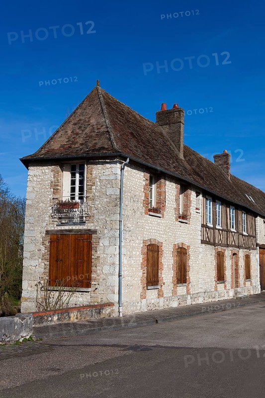 Architecture of Les Andelys, Haute Normandie, France, Europe