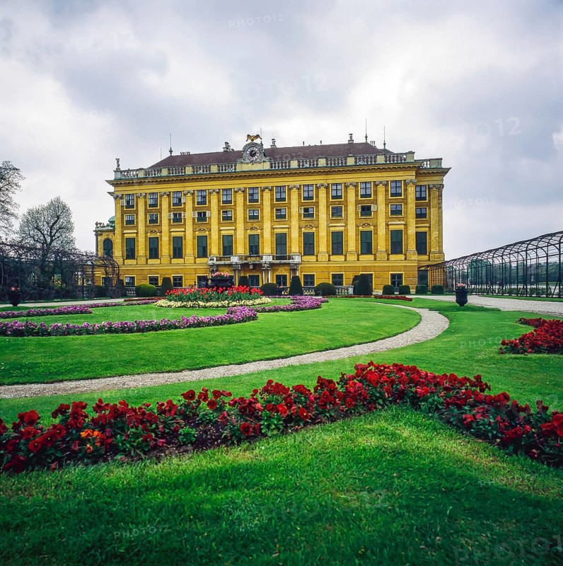Palace Schonbrunn in Vienna, Austria, Europe